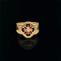 Ring Cianfrone Gioielli Woman Vintage in Gold Diamante 0.02 Ct ANOR-143-198 - ANOR-143-198
